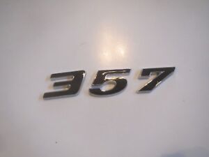 FORD GM MOPAR 376 ENGINE ID FENDER HOOD SCOOP QUARTER PANEL TRUNK EMBLEM RED