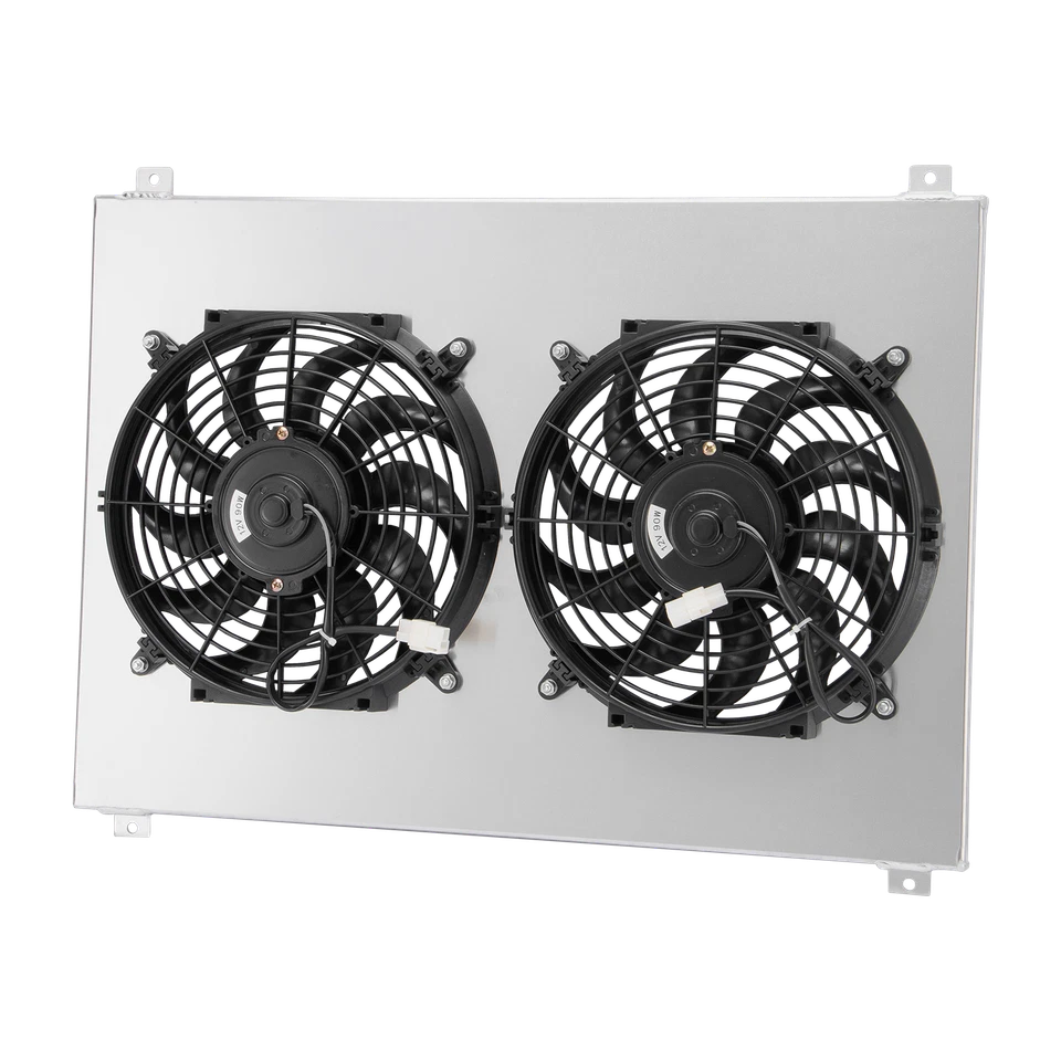 Aluminum Shroud&Fan For 1980-1984,1981 Ford F150 F250 F350 Bronco 5.0 5.8 7.5L Foto 2 de 4