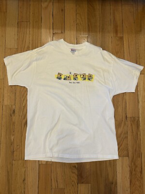 Vintage Games Comfort Yeah-Yaw-Zah! Promo Cartoon Shirt Sz XL