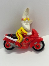 Vintage McDonald's Mac Tonight Moon Man Motorcycle 1988 Free Shipping