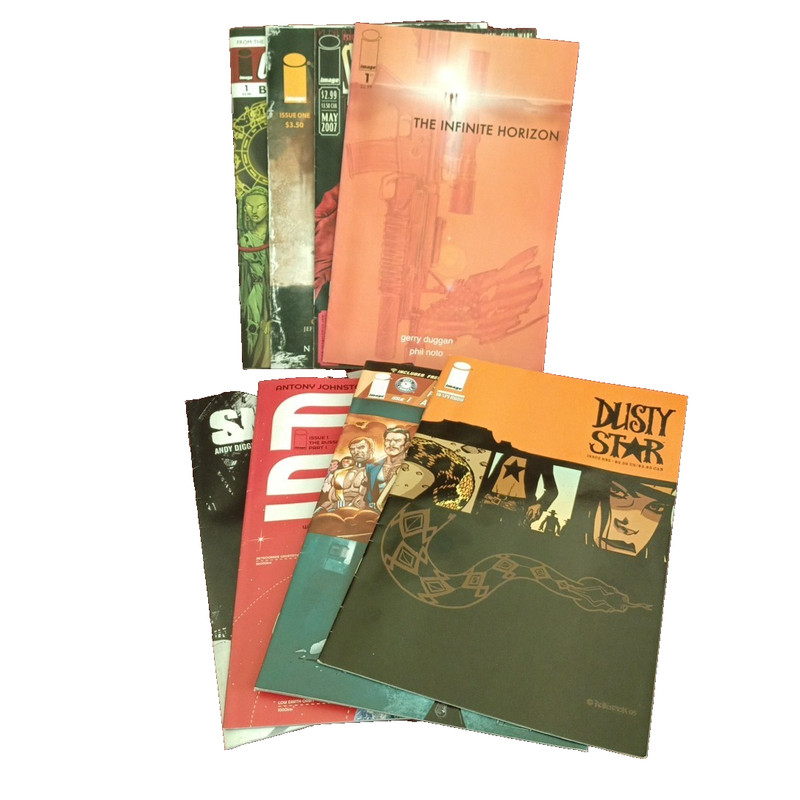 Image Comic Bundle - Lot Of  8 Comics All Issue #1's God Complex Dusty Star