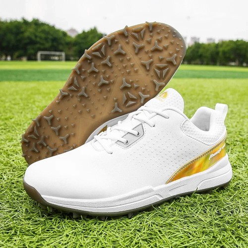 Professional Golf Flats Shoes Men's Outdoor Spikeless Golfers Walking Sneakers - 第 29/29 張圖片