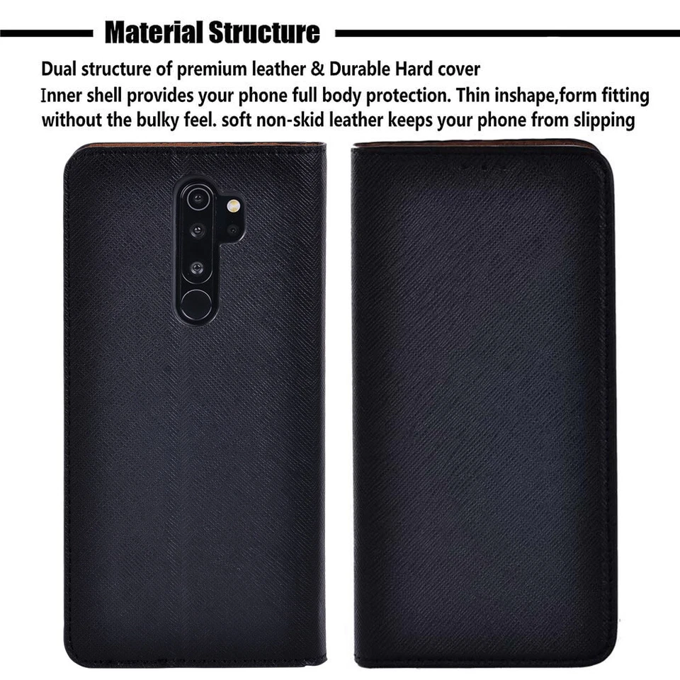 PU Leather Stand Wallet Case Cover -For Sony Xperia L4/1 II/1 III/1 IV/10 II/III - Image 2 of 4