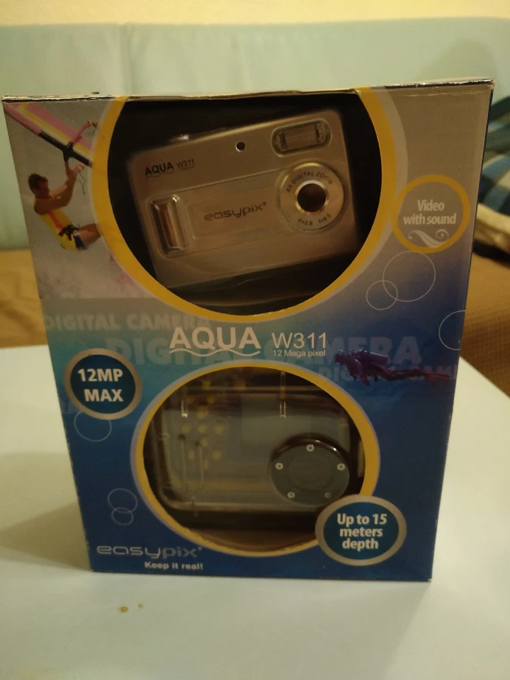 Unterwasser Kamera AQUA W311 komplett wie neu 12 Mega Pixel - Bild 3 von 4