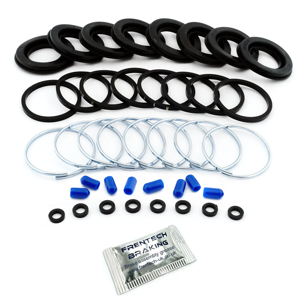 For Ford Sierra RS Cosworth 2x Front Brake Caliper Repair Kits Seals (4 Pot)