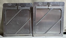 2 Sets of Labelmaster Hazard / Sign Placard Holders ~14”x12.5"x0.26” 80SMP97