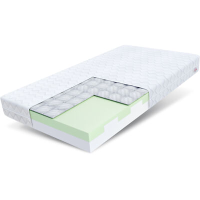 Kindermatratze 80x160-180 cm Bett H3 Matratze PAULO HR Buchweizen 16 cm 