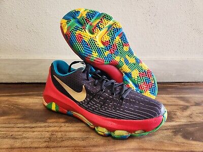 Nike 768867-002 KD 8 GS Money Ball Multi Color Basketball Shoes Sz 6Y | eBay