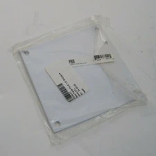 WIEGMANN P0606 Enclosure Back Panel (4.88" x 4.88") - White - Prepaid Shipping