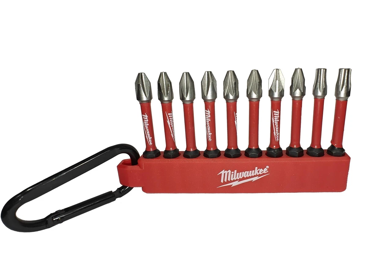 Milwaukee mixed shockwave bit 2024 set 24 pieces