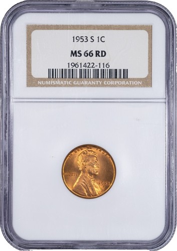 1910 S NGC MS62 RD Lincoln Wheat 1 Cent | eBay