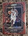 2022 Panini Prizm Basketball Red Sparkle Coby White #71