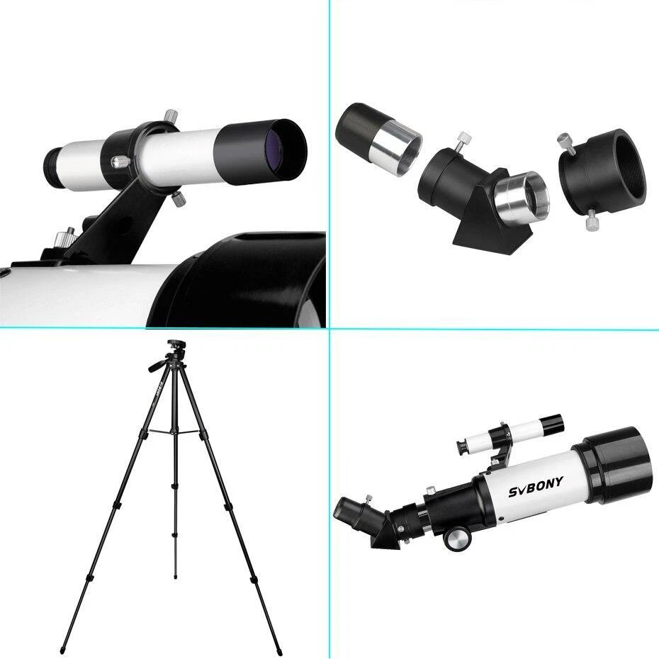 Svbony Sv501p Telescope for Beginners Adults, Astronomical Refracting Telescope - Image 4 of 4