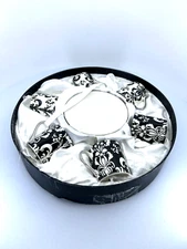 Classic Coffee & Tea/ ESPRESSO CUPS & SAUCER SET FOR 6.