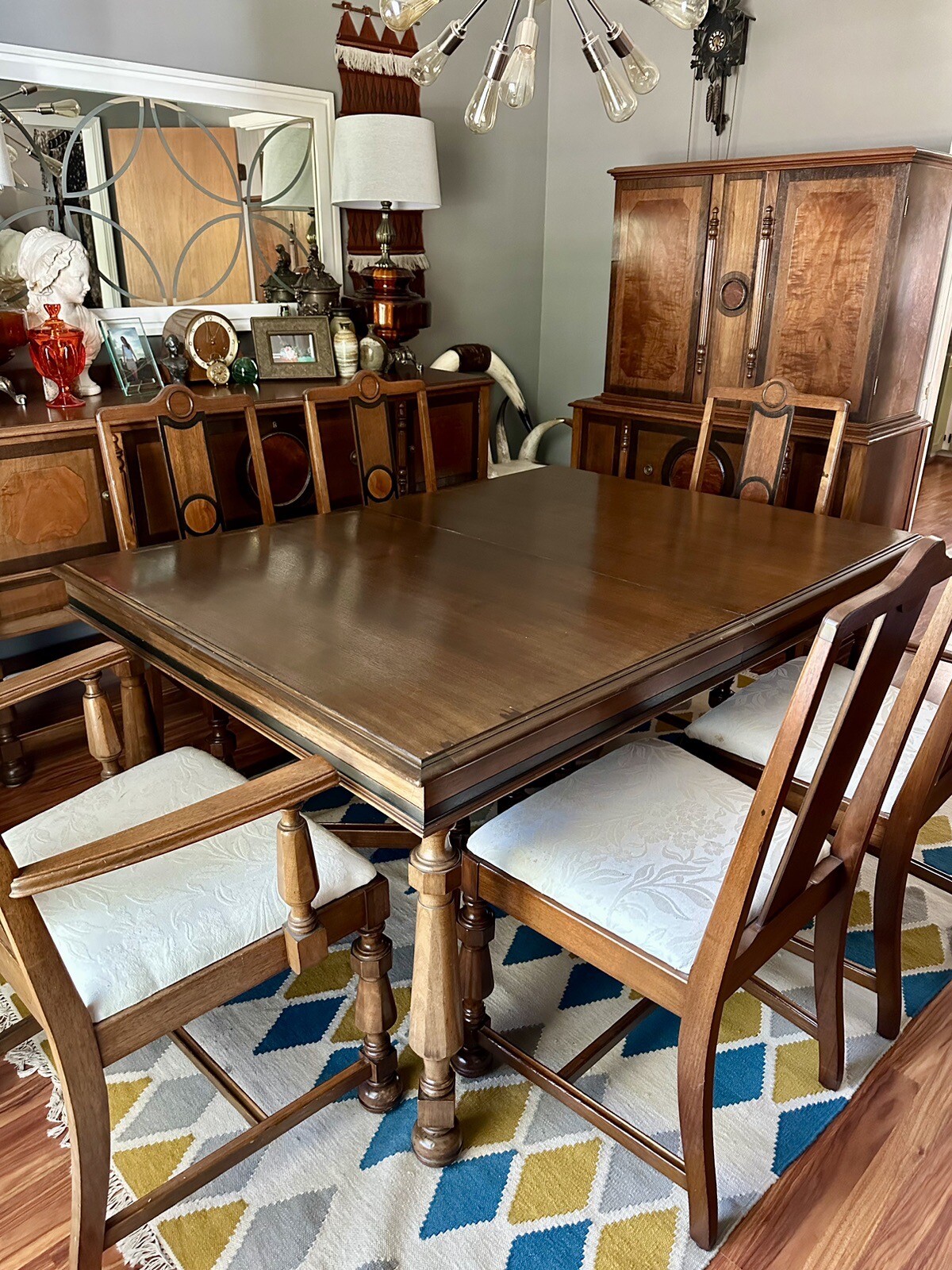 Antique Rockford Dining Room Set eBay