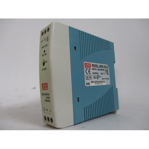 Alimentation Mean Well MDR-20-5 - Entrée AC/DC - Sortie 5V 3A (15W) - Testée Et Fonctionnelle - Neuve (système Jamais Utilisé)