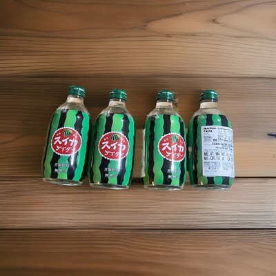 4x Tomomasu Watermelon Soda 300ml Japanese Drink Cider- CA USA FAST SHIP