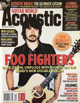 Guitar World Acoustic Magazin, 08/09-2005 USA, Foo Fighters - Dave Grohl
