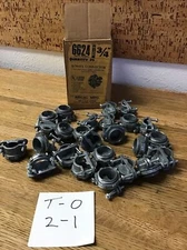 Box Of 25 Regal 6624 ¾" 0.75" Clamp Romex 2 Screw Connector
