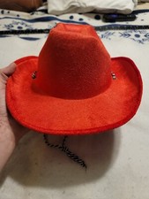 Beistle Red Cowboy Hat Party Outdoors One Size