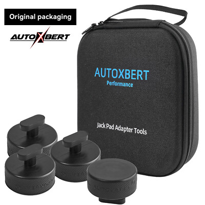 4x Jacking Lift Pad Puck with Storage Bag For Chevrolet Corvette C5 C6 C7 GS Z