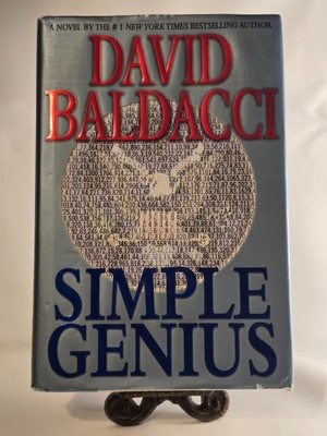 Simple Genius by David Baldacci (2007, Hardcover) FIRST EDITION