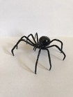Handmade Hand-painted 4.5" Black Widow Spider Replica Figurine Decoration — photo 3