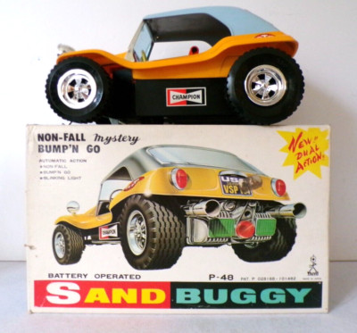 TAIYO MYSTERY BUMP 'N GO BATTERIEBETRIEBENER SANDBUGGY SEHR FAST NEUWERTIG VERPACKT.