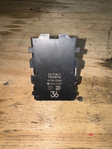 2016 2017 2018 2019 TOYOTA COROLLA GATEWAY NETWORK COMPUTER MODULE ...