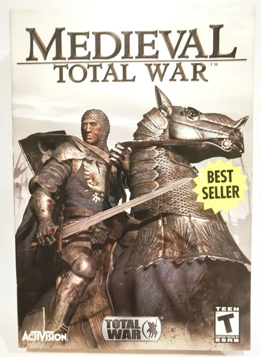 Medieval: Total War (2002) - complete big box Windows 98/2000/ME/XP  PC CD-ROM