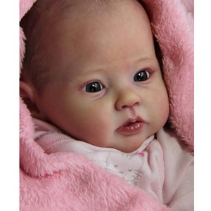 Real Touch Silicone Reborn Kits Reveil Bebe Poupee Tete Blanche Ebay