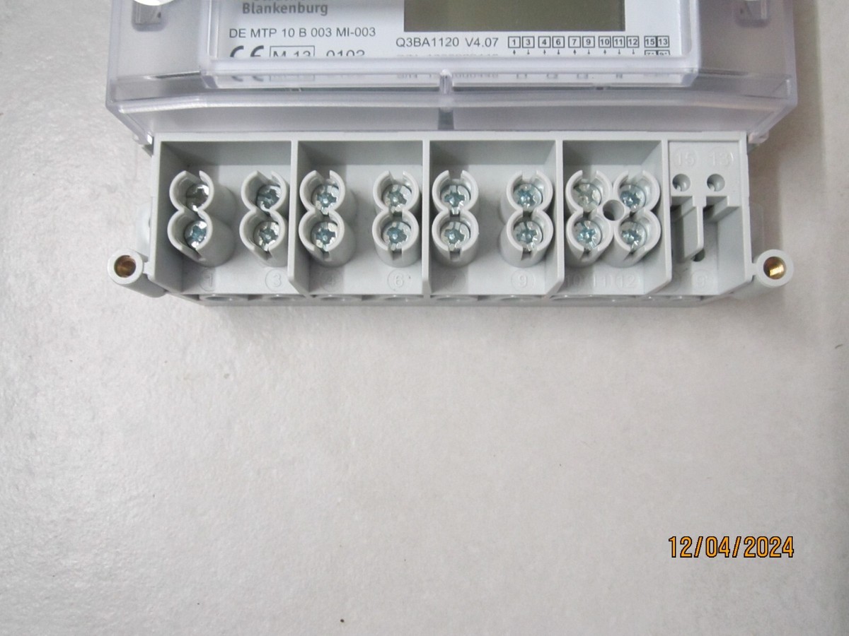 Drehstromzähler ISKRA MT172 60 Amp. Regeneriert