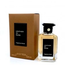 Leather So Rare -Fragrance World 100ml 3.4.Oz EDP Spray