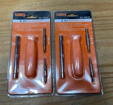 NEW Valley Screwdriver 6 In 1 Hardened Steel SD-6IN1P Gift Stocking Stuffer