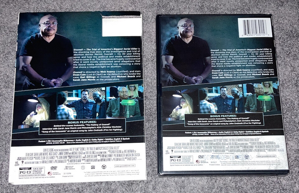 Gosnell DVD Dean Cain Michael Beach Earl Billings￼ Sarah Jane