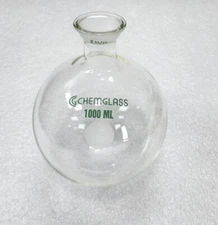 BUCHI  1000 mL  Round Bottom Flask - 35/25 Spherical Joint 1 Neck