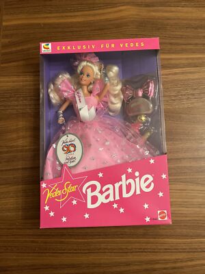 1993 Mattel BARBIE ''VEDES STAR'' GERMAN STORE #11643 NRFB Superstar Era