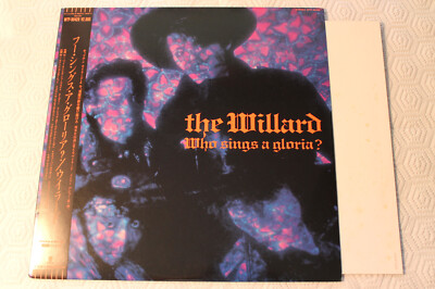 The Willard - Who Sings A Gloria? Japanese orig' Eastworld LP Obi