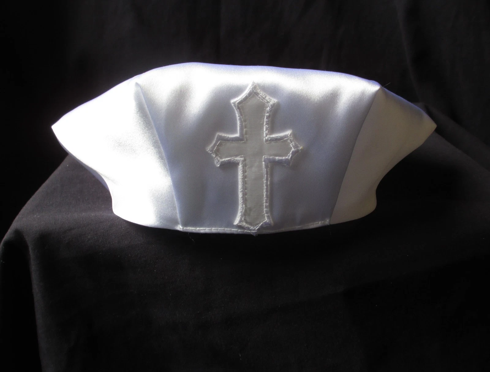 Baby Boys White Cross Satin Christening/Baptism Cap Hat Size 0-18 M
Opens in a new window or tab
