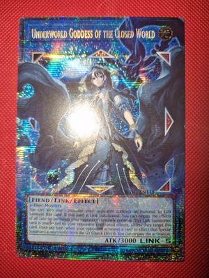 Yugioh Unterwelt Göttin der geschlossenen Welt BLGG-DE144 Extended Art Starlight