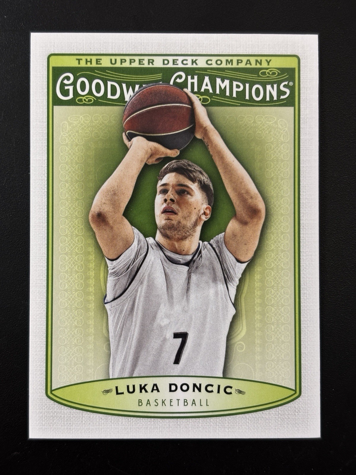 Luka Doncic #30 Basketball Cards 2019 Upper Deck Goodwin Champions trading card — raw and PSA graded price guide