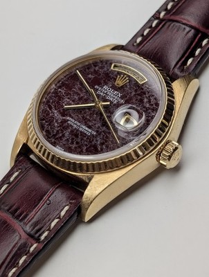 18038 Daydate Top Zustand  LC100 Rolex Service Box  + Extra Dial   ️