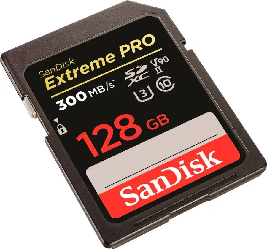 SanDisk - Extreme Pro 128GB SDXC UHS-II V90 Memory Card - Image 3 of 4