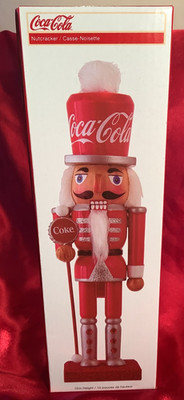 Kurt S. Adler 10 in. Coca-Cola Nutcracker New - b5