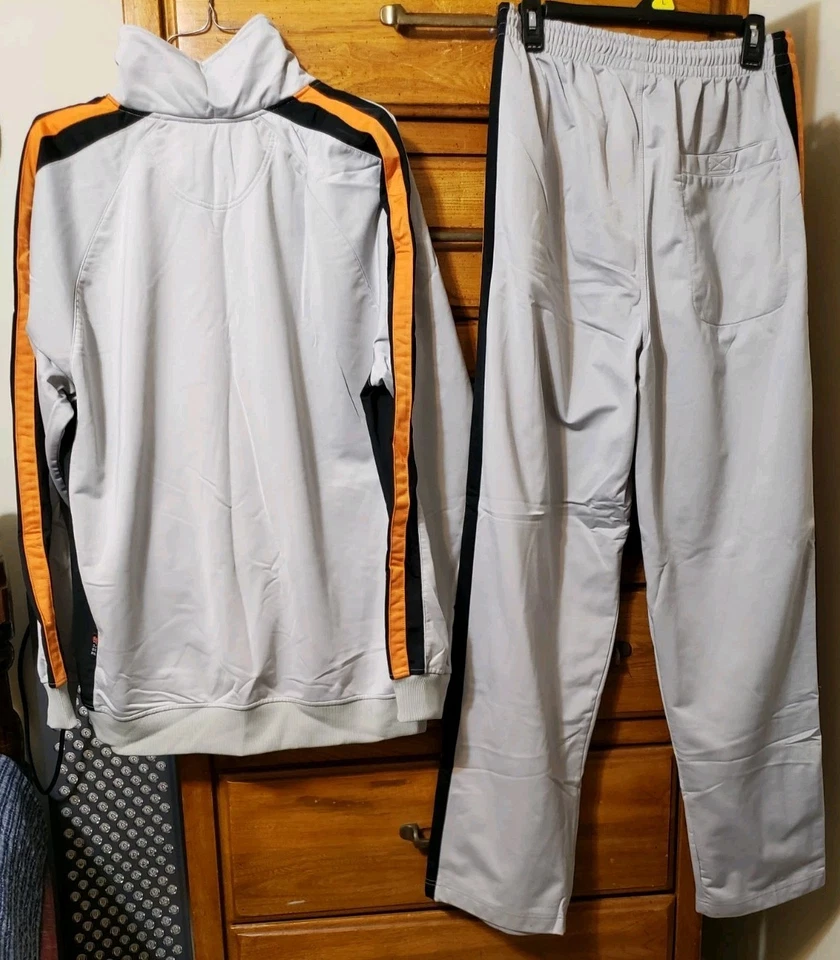 Mens Vintage Y2K Southpole Gray Track Suit Set Skater Urban Hip Hop - Image 2 of 4