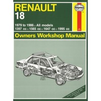 Renault 18 Limousine Kombi 1979-1986 Reparaturhandbuch Haynes