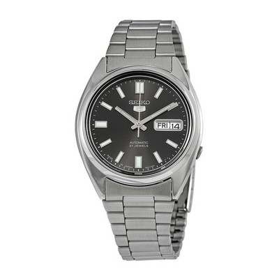 Seiko 5 Automatic SNXS79J1 Japan Made Stainless Steel Black Dial 30M Mens Watch