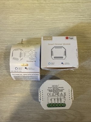 Moes Tuya WLAN Smart Light LED Dimmer Schalter Modul Smart Life Tuya App Wireless