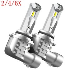 2/4/6X 9006 HB4 LED Headlight Bulb Kit Low Beam 6500K 30000LM 10SF White Lights
