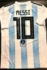 Lionel Messi Autographed Argentina Jersey Beckett COA Signed Soccer Memorabilia